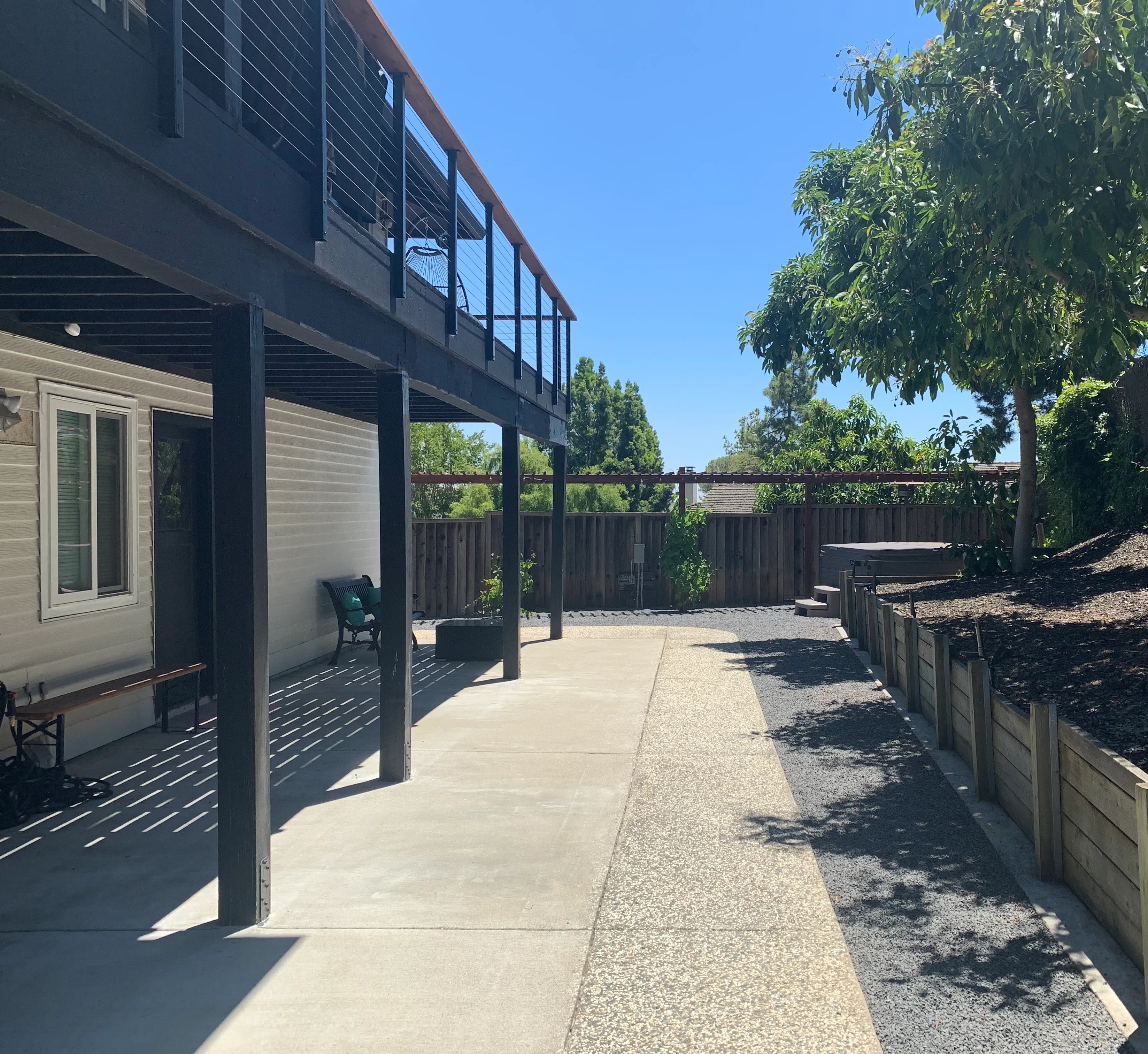 Backyard Outdoor Living — View 2 - After