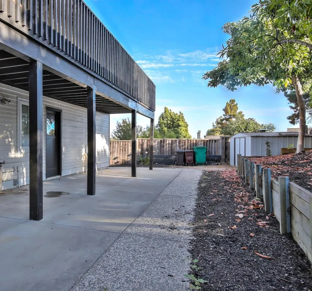 Backyard Outdoor Living — View 2 - Before