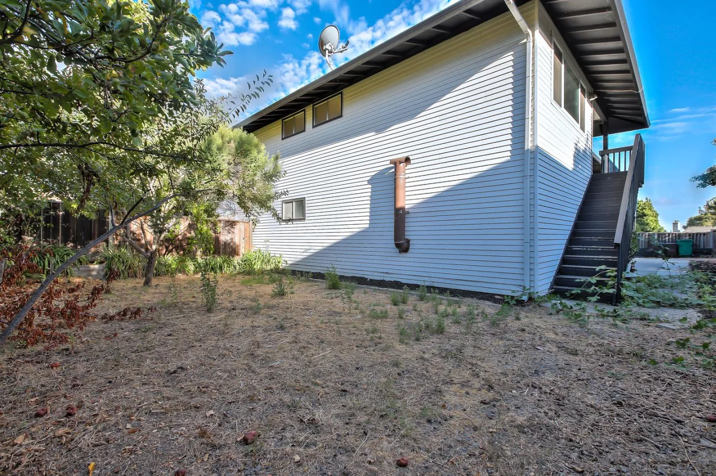Backyard Landscaping — View 3 - Before